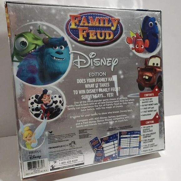 Family Fued Disney  Edition Board Game - Picture 2 of 5